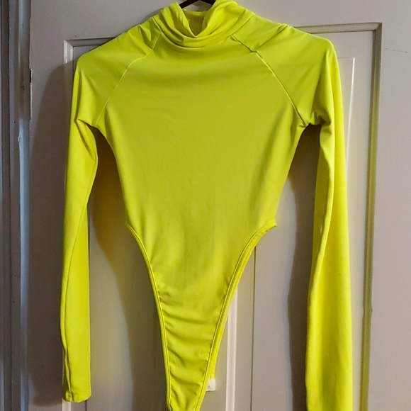 Mock turtleneck bodysuit. - Picture 1 of 5